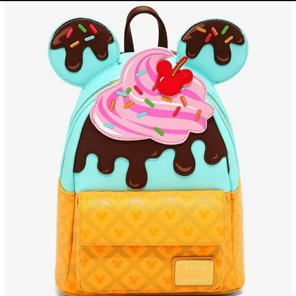 Loungefly | Bags | Nwt Loungefly Minnie Mouse Ears Sweets 